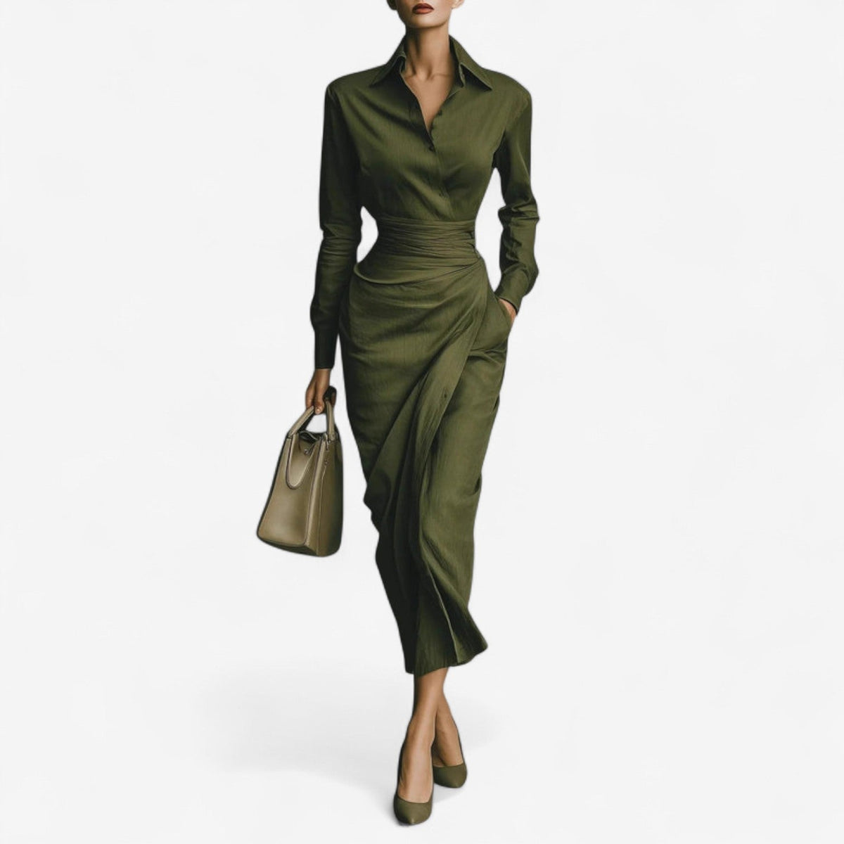 Elegant Wrap Dress for Timeless Sophistication