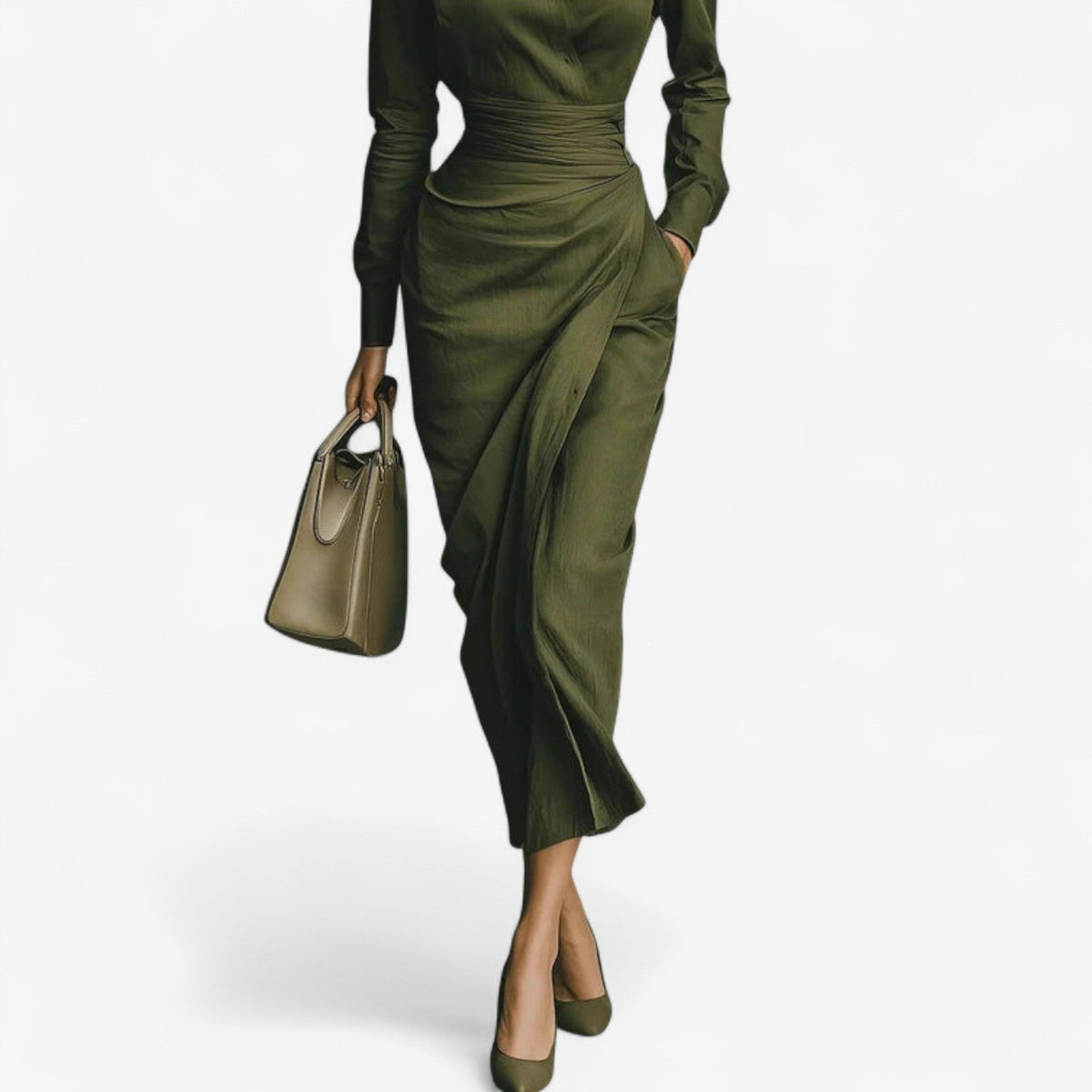 Elegant Wrap Dress for Timeless Sophistication