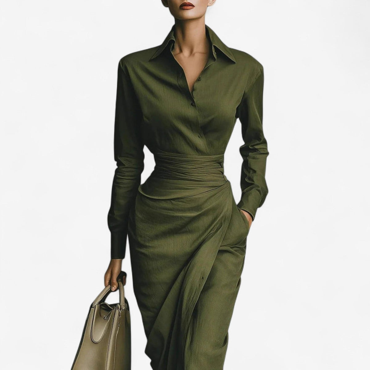 Elegant Wrap Dress for Timeless Sophistication