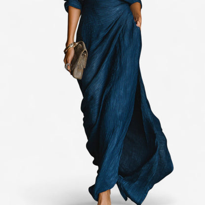 Stylish Maxi Long Dress with Wrap