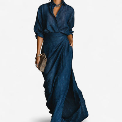 Stylish Maxi Long Dress with Wrap