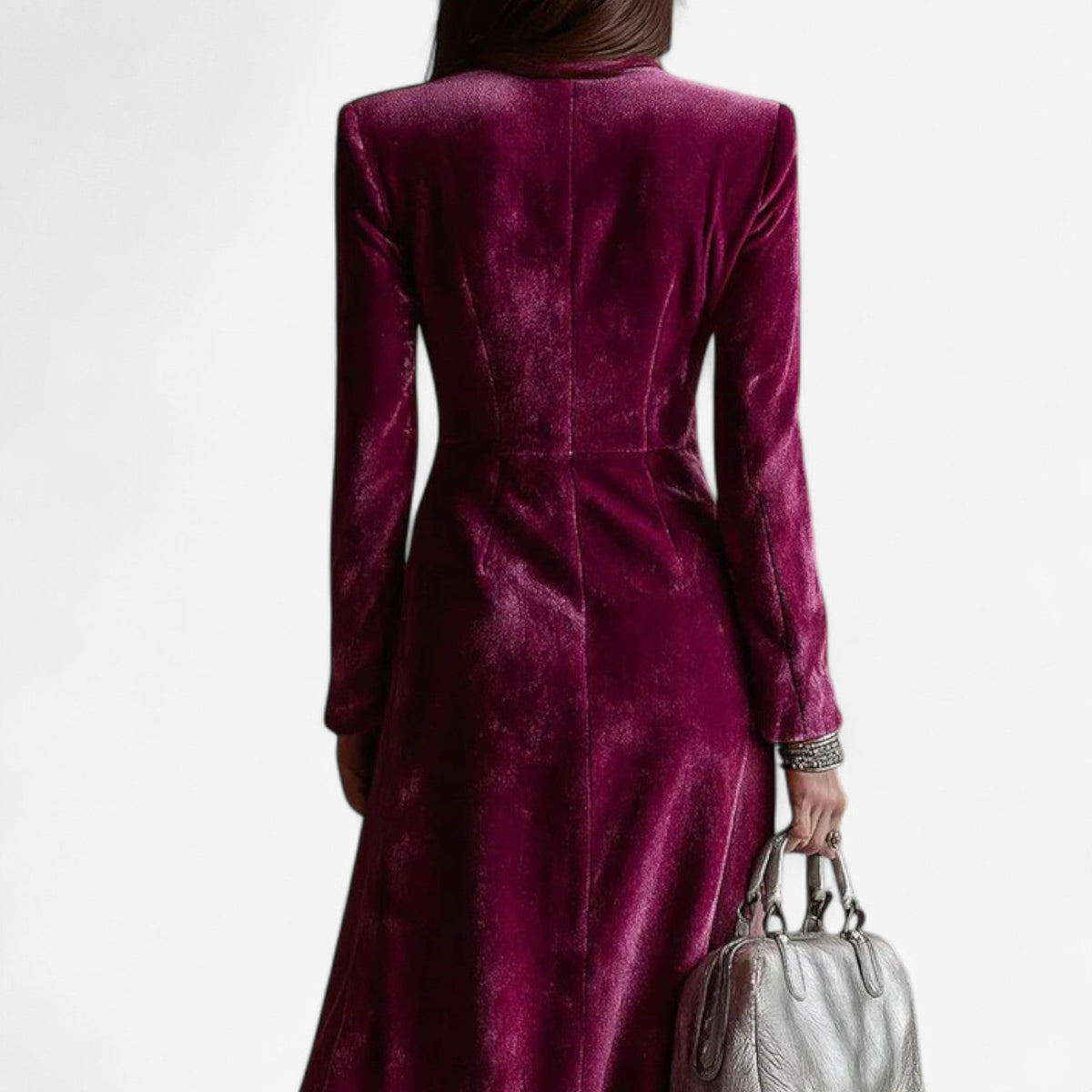 Velvet Wrap Dress for Elegant Style